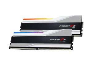 64GB(32GBx2) G.SKILL Trident TZ5 PC5 6000MHz CL40 Silver RGB